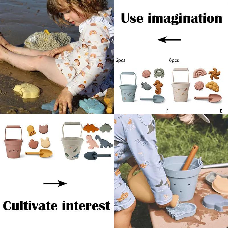 Набор детских пляжных игрушек 6 шт., инструмент для купания, лопата, водная игра, набор уличных игрушек, песочница для детей
Набор детских пляжных игрушек 6 шт., инструмент для купания, лопата, водная игра, набор уличных игрушек, песочница для детей