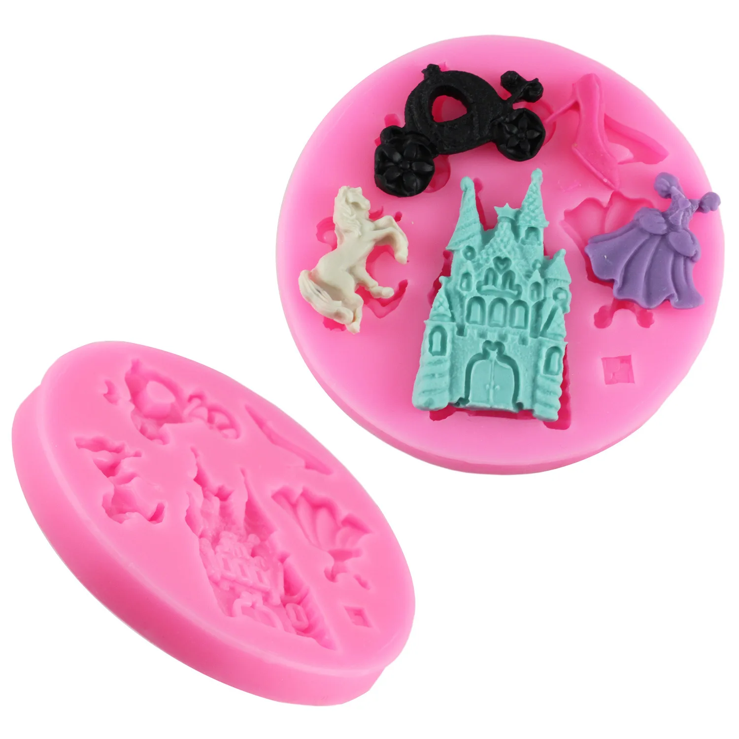 Castle High Heels Silicone Cake Chocolate Decorating Mold DIY Pumpkin Cart Fairy Tale Dry Pace Biscuit Baking Mold
Castle High Heels Silicone Cake Chocolate Decorating Mold DIY Pumpkin Cart Fairy Tale Dry Pace Biscuit Baking Mold