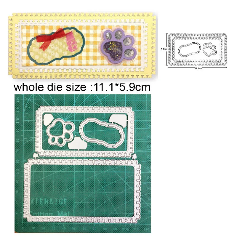Metal cutting dies cut die mold baby photo frame decoration Scrapbooking dies paper craft knife mould blade punch stencils dies
Metal cutting dies cut die mold baby photo frame decoration Scrapbooking dies paper craft knife mould blade punch stencils dies