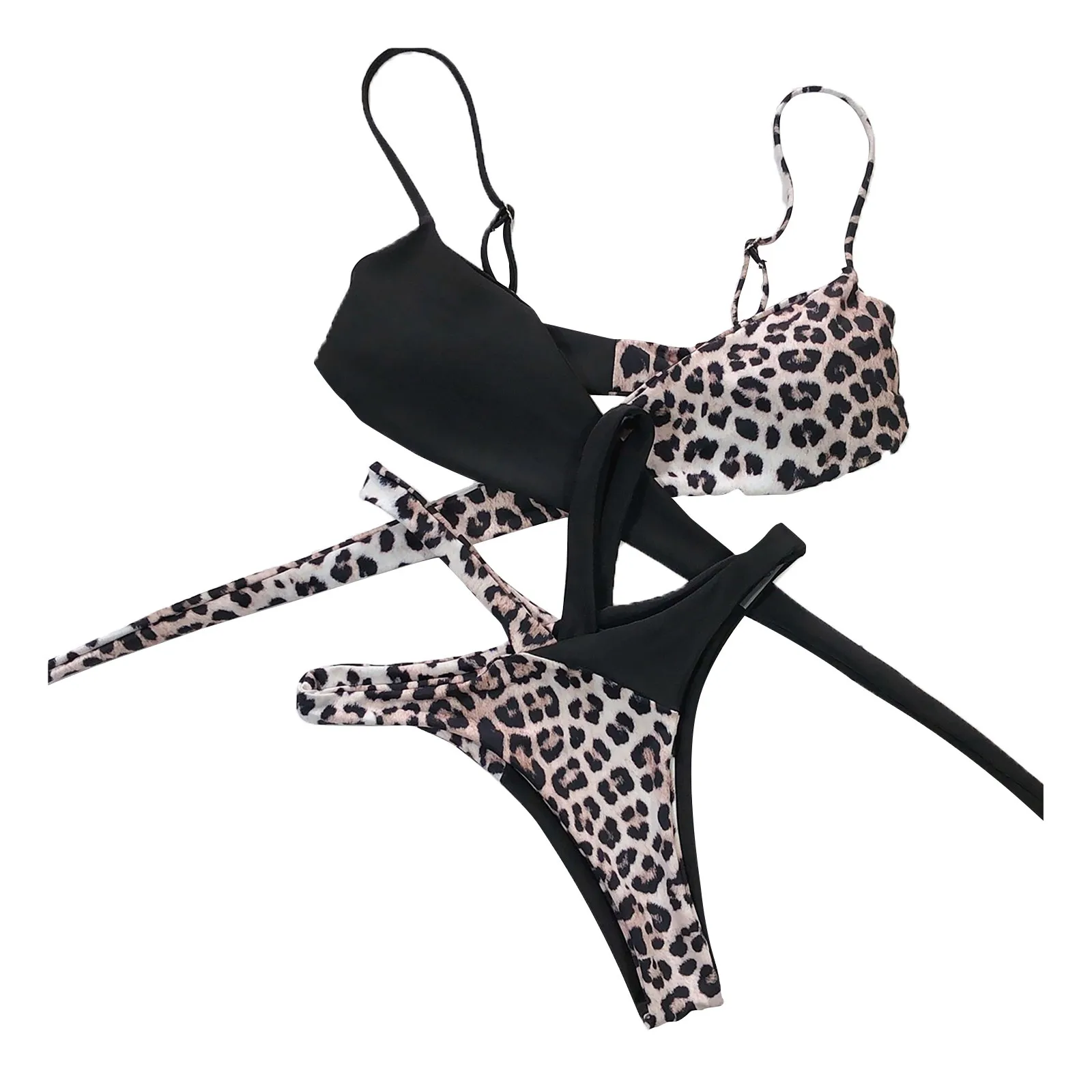 Women's Swimming Suit 2021 Women's Fashion Sexy Leopard Print Two Color Bikini Beach Suit Swimsuit swimwear women tankini#5
Women's Swimming Suit 2021 Women's Fashion Sexy Leopard Print Two Color Bikini Beach Suit Swimsuit swimwear women tankini#5