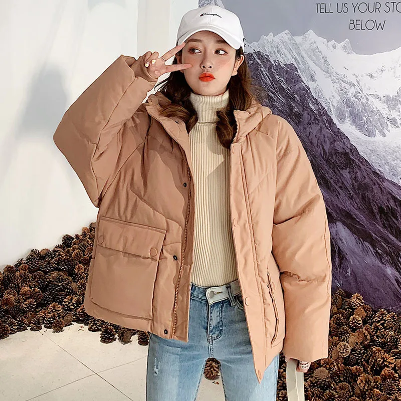 2020 Women Thick Winter Coat With Hood Women Jacket Coat Oversize Loose Coat Outerwear Female Casaco Feminino Parkas
2020 Women Thick Winter Coat With Hood Women Jacket Coat Oversize Loose Coat Outerwear Female Casaco Feminino Parkas