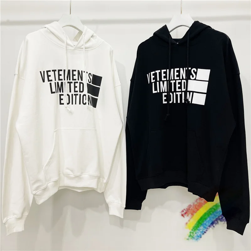 VETEMENTS Limited Edition Hoodie Men Women 1:1 High-Quality Print Vetements Sweatshirts Hooded Embroidered Pullover
VETEMENTS Limited Edition Hoodie Men Women 1:1 High-Quality Print Vetements Sweatshirts Hooded Embroidered Pullover