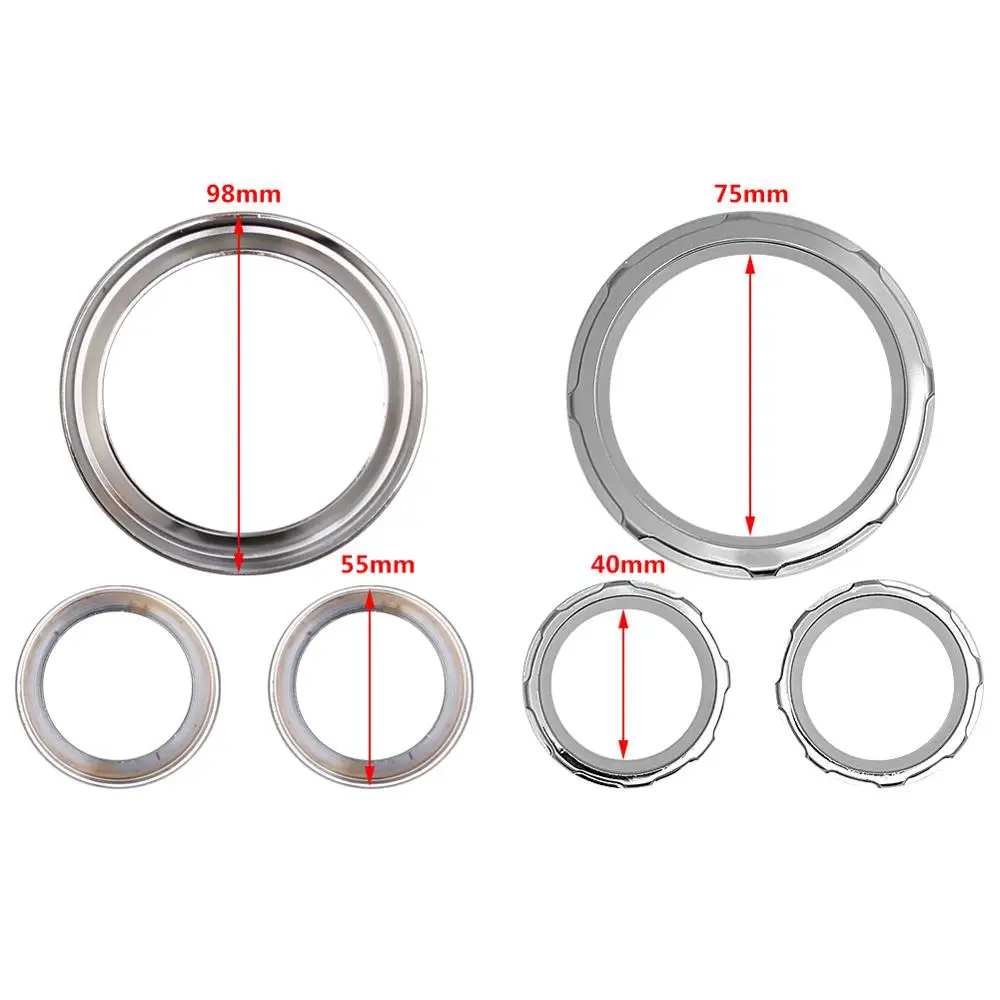 Chrome Speedometer Gauge Burst Bezel Kit For Harley Electra Street Tri Glide FLHT 96-13
Chrome Speedometer Gauge Burst Bezel Kit For Harley Electra Street Tri Glide FLHT 96-13