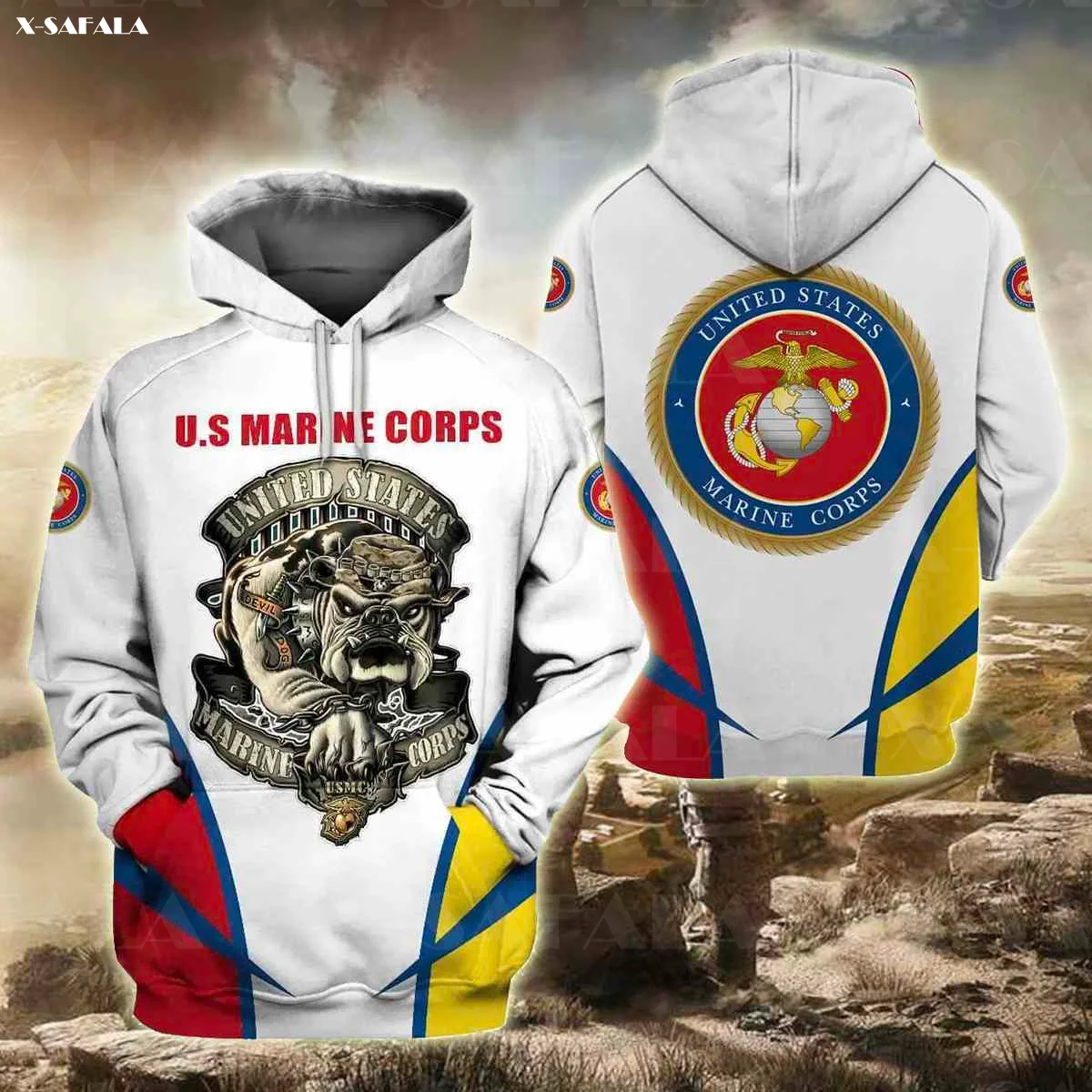 UNITED STATES MARINE CORPS SPECIAL 3D Print Zipper Hoodie Man Female Pullover Sweatshirt Hooded Jacket Jersey Tracksuits
UNITED STATES MARINE CORPS SPECIAL 3D Print Zipper Hoodie Man Female Pullover Sweatshirt Hooded Jacket Jersey Tracksuits