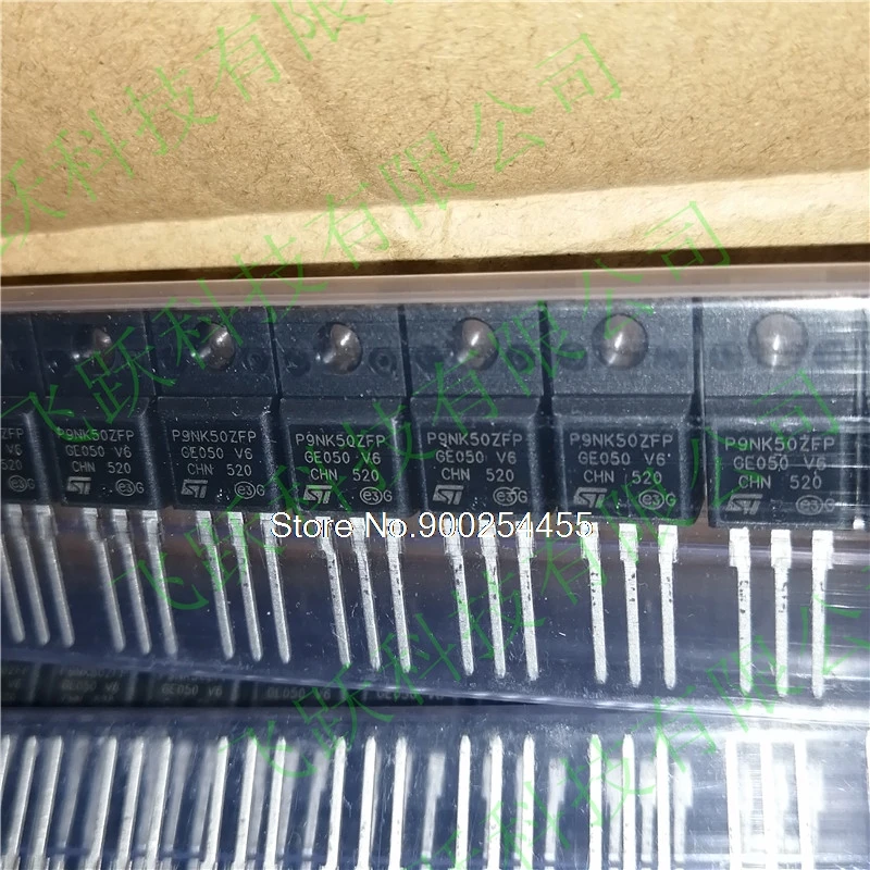 20PCS/LOT STP9NK50ZFP O220 
20PCS/LOT STP9NK50ZFP O220