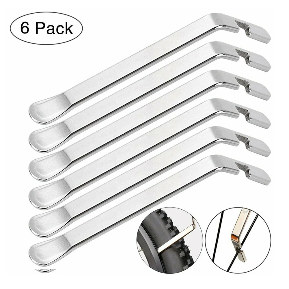 6/9pcs Bike Iron Levers Tire Bicycle Wheel Lever Tire High-quality Cycling Repair Tool Outdoor Riding Maintenance Sliver 120mm
6/9pcs Bike Iron Levers Tire Bicycle Wheel Lever Tire High-quality Cycling Repair Tool Outdoor Riding Maintenance Sliver 120mm