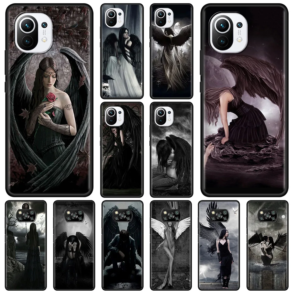 Phone Case For Xiaomi Poco X3 NFC F3 GT M3 M4 Pro Pocophone F1 9T 10T 11T Pro Lite Note 10 10Lite imagenes de angeles negros
Phone Case For Xiaomi Poco X3 NFC F3 GT M3 M4 Pro Pocophone F1 9T 10T 11T Pro Lite Note 10 10Lite imagenes de angeles negros