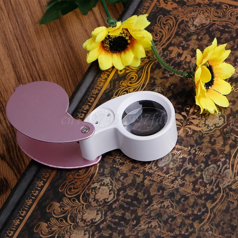 40X 25 мм стекло увеличительное лупа Лен Ювелир Ювелирные изделия Лупа с светодиодный светильник U90F 
40X 25 мм стекло увеличительное лупа Лен Ювелир Ювелирные изделия Лупа с светодиодный светильник U90F