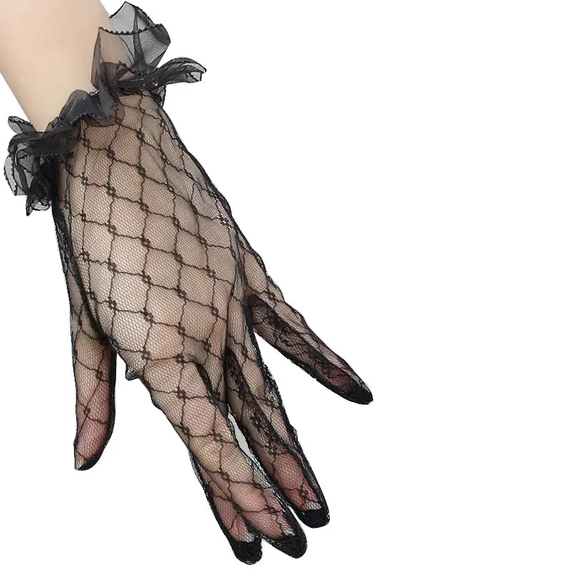 Full Finger Gloves Beautiful Lady Gloves Women Sunscreen Etiquette Gloves 1 Pairs Lace Gloves See Through Dress Accessories
Full Finger Gloves Beautiful Lady Gloves Women Sunscreen Etiquette Gloves 1 Pairs Lace Gloves See Through Dress Accessories