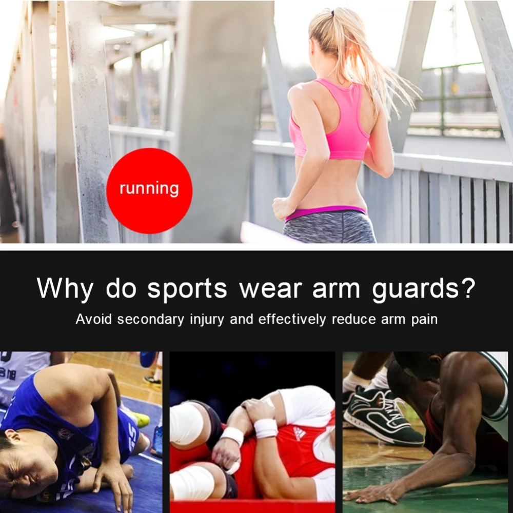 1PC Ice Fabric Breathable UV Protection Running Arm Sleeves Fitness Basketball Elbow Pad Sport Cycling Outdoor
1PC Ice Fabric Breathable UV Protection Running Arm Sleeves Fitness Basketball Elbow Pad Sport Cycling Outdoor