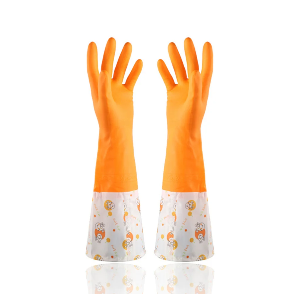 1 Pair Kitchen PVC Cleaning with Warm Lining Household Thickening Waterproof Dishwashing Glove(Random Color)
1 Pair Kitchen PVC Cleaning with Warm Lining Household Thickening Waterproof Dishwashing Glove(Random Color)