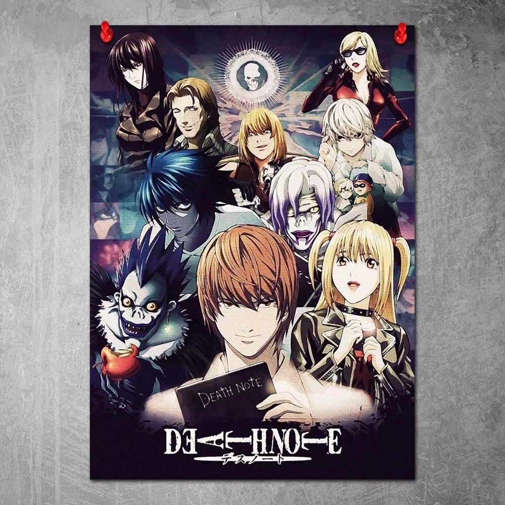 Print HD Death Note Canvas Painting Wall Art Nordic Pictures Modern Living Room Home Decor No Framework Anime Characters Poster
Print HD Death Note Canvas Painting Wall Art Nordic Pictures Modern Living Room Home Decor No Framework Anime Characters Poster