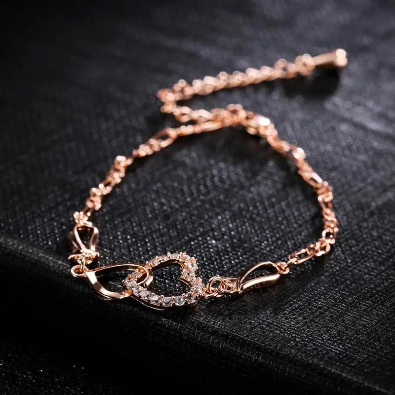 2020 Korean Version of The New Heart-Shaped Bracelet Color Cubic Zirconia Hollow Love Bracelet Student Fashion Party Jewelry
2020 Korean Version of The New Heart-Shaped Bracelet Color Cubic Zirconia Hollow Love Bracelet Student Fashion Party Jewelry