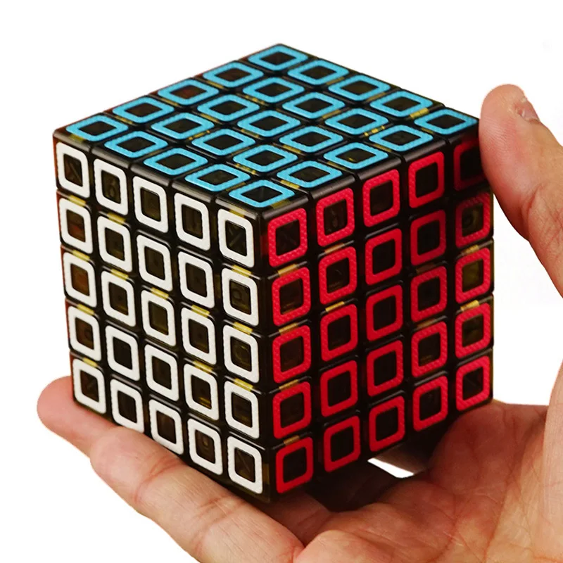 QiYi Dimension 6 8 см профессиональный 5x5x5 куб скоростная головоломка для волшебной