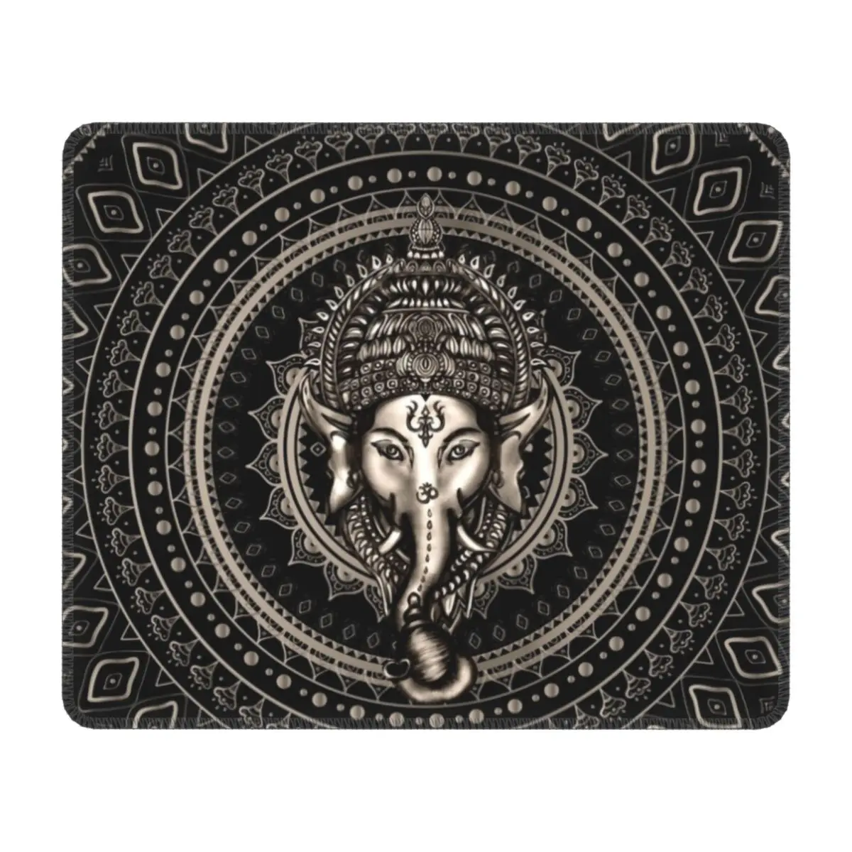 Lord Ganesha Mandala Computer Mouse Pad Square Mousepad with Stitched Edges Anti-Slip Rubber Elephant Mouse Mat Pads for Gamer
Lord Ganesha Mandala Computer Mouse Pad Square Mousepad with Stitched Edges Anti-Slip Rubber Elephant Mouse Mat Pads for Gamer