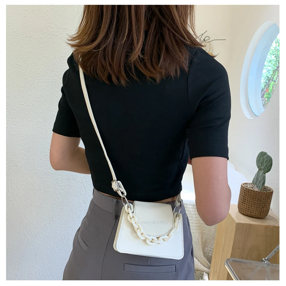 Women's Bags 2020 Chain Hit Color Fashion Crossbody Bag for Women PU PatchworkAll-match Mini Woman Shoulder Flap Bolsas De Mujer
Women's Bags 2020 Chain Hit Color Fashion Crossbody Bag for Women PU PatchworkAll-match Mini Woman Shoulder Flap Bolsas De Mujer