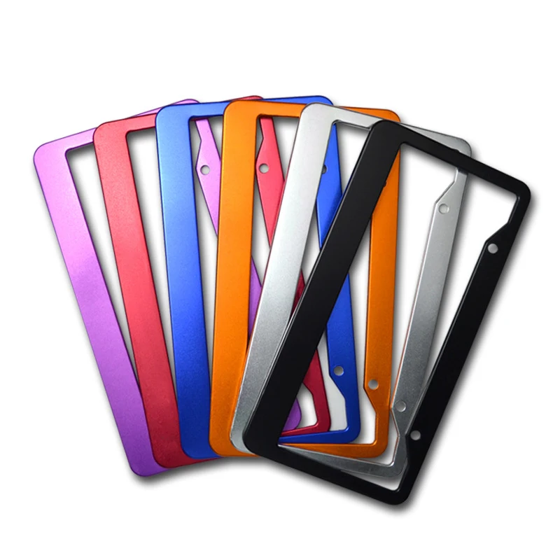 Universal Hot Sale US Car Aluminum Alloy Modification Licence Plate Frame Cover Auto Accessory Waterproof Durable and Practical
Universal Hot Sale US Car Aluminum Alloy Modification Licence Plate Frame Cover Auto Accessory Waterproof Durable and Practical