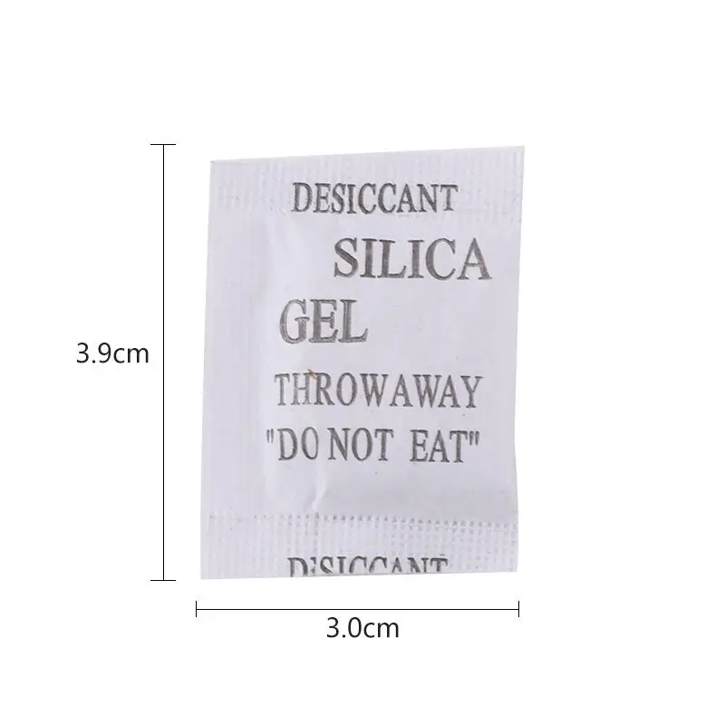 100 Pcs Dry pack 1 Gram 1g Silica Gel Packets Desiccants desiccant Drypack
100 Pcs Dry pack 1 Gram 1g Silica Gel Packets Desiccants desiccant Drypack