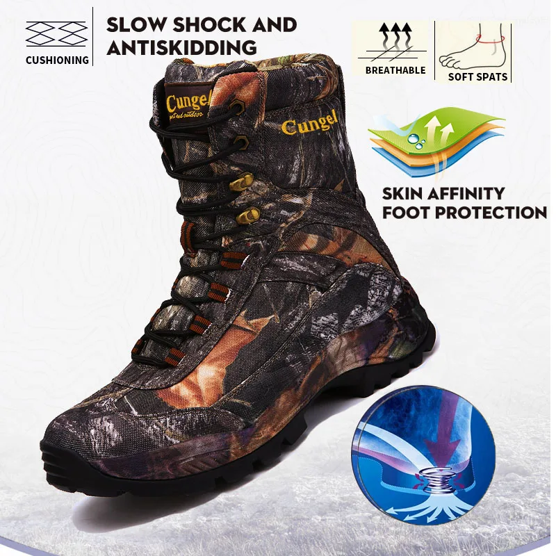 New Camo Hiking Boots Men Outdoor Combat Shoes Waterproof Military Tactical Boots Trekking Sneakers Man Tactical Hunting Boots
New Camo Hiking Boots Men Outdoor Combat Shoes Waterproof Military Tactical Boots Trekking Sneakers Man Tactical Hunting Boots