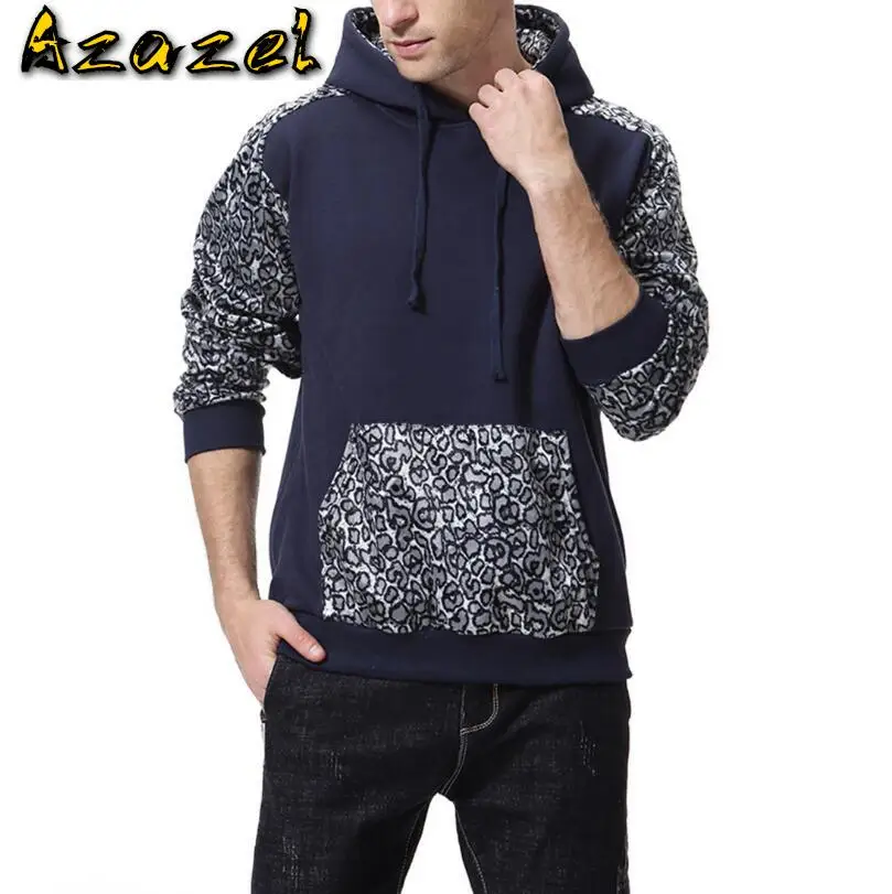 Azazel Autumn Winter new Men's Brand Long Sleeve Hoodies Men Fashion hooded casual Jacket Leopard matching male Slim Coat
Azazel Autumn Winter new Men's Brand Long Sleeve Hoodies Men Fashion hooded casual Jacket Leopard matching male Slim Coat