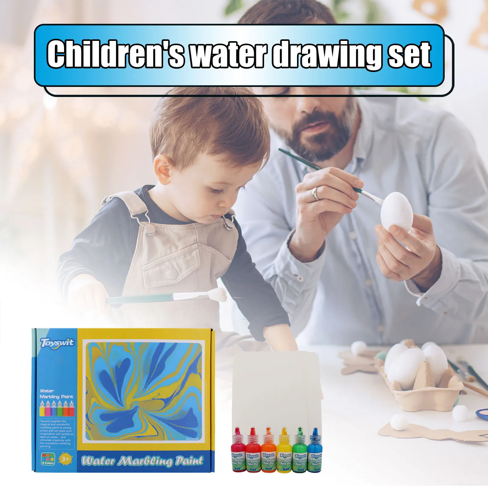 Children's Water Extension Painting Set Floating Water Painting Diy Material 96ml Educational Toys Boy Girl Baby Gift#G
Children's Water Extension Painting Set Floating Water Painting Diy Material 96ml Educational Toys Boy Girl Baby Gift#G