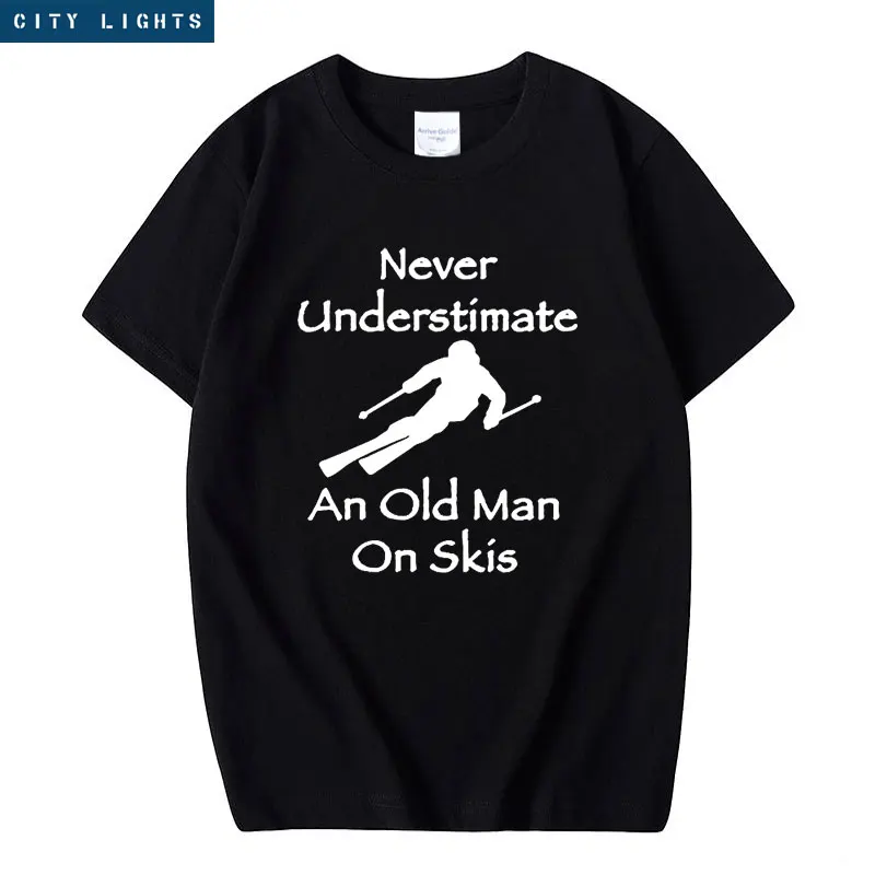 Never Underestimate An Old Man on Skis T Shirt Adventure SKI T-shirt Gift for Snowboarder Love Snowboarding Tops 
Never Underestimate An Old Man on Skis T Shirt Adventure SKI T-shirt Gift for Snowboarder Love Snowboarding Tops