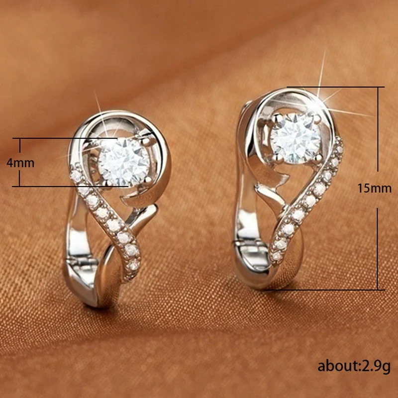 New Hot 1pair All-match Note Ladies Earrings Silver About 3.5CMX15mm Fashion Personality Woman Earrings Birthday Party Gift
New Hot 1pair All-match Note Ladies Earrings Silver About 3.5CMX15mm Fashion Personality Woman Earrings Birthday Party Gift