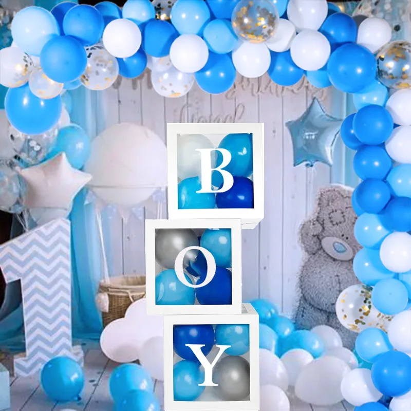 Transparent Name Age box girl boy baby shower decoration baby birthday party decoration gift Alphabet notes
Transparent Name Age box girl boy baby shower decoration baby birthday party decoration gift Alphabet notes