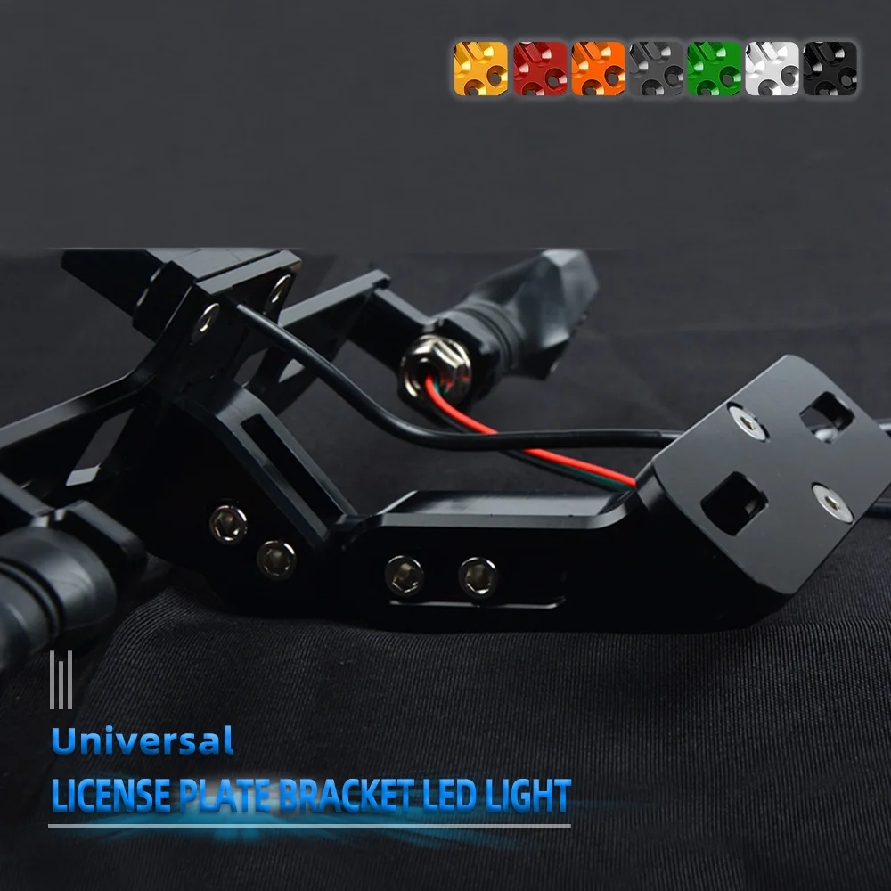 For SUZUKI SV650 SV1000 GSXR 600 750 1000 V-Strom 650 1000 B-king TL1000 DL650 Motorcycle License Plate Bracket Holder Frame
For SUZUKI SV650 SV1000 GSXR 600 750 1000 V-Strom 650 1000 B-king TL1000 DL650 Motorcycle License Plate Bracket Holder Frame