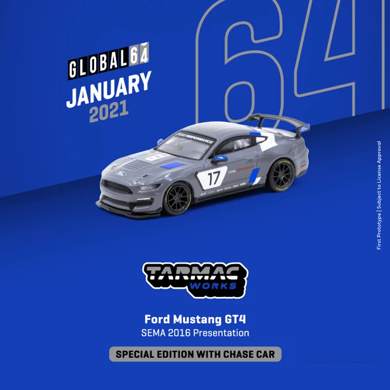 Модель автомобиля 1/64 Tarmac Works Fod Mustang GT4 17 # SEMA 2016 коллекционная модель автомобиля
Модель автомобиля 1/64 Tarmac Works Fod Mustang GT4 17 # SEMA 2016 коллекционная модель автомобиля