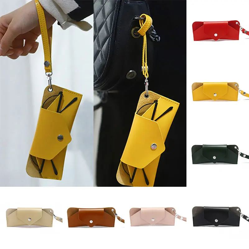Popular Multi-color Sunglasses Case Solid Color Hand Carry Bag Glasses Bag Stylish Portable Decorative Simple GlassesAccessories
Popular Multi-color Sunglasses Case Solid Color Hand Carry Bag Glasses Bag Stylish Portable Decorative Simple GlassesAccessories
