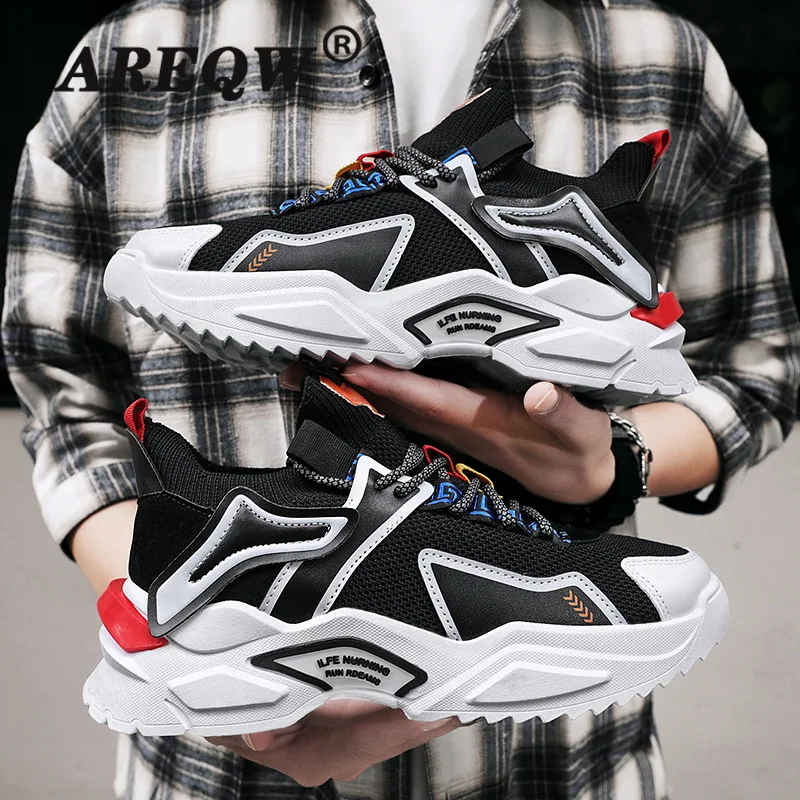 2021 Spring New Low-cut Old Shoes Men's Increased Color Matching Sports Shoes Men's Fashion Breathable Running Shoes
2021 Spring New Low-cut Old Shoes Men's Increased Color Matching Sports Shoes Men's Fashion Breathable Running Shoes