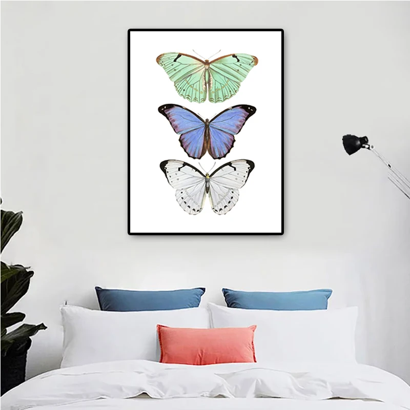 Abstract Wall Art Vivid Colorful Butterflies Paintings Nordic Canvas Posters Prints for Living Room Bedroom Corridor Decoration
Abstract Wall Art Vivid Colorful Butterflies Paintings Nordic Canvas Posters Prints for Living Room Bedroom Corridor Decoration