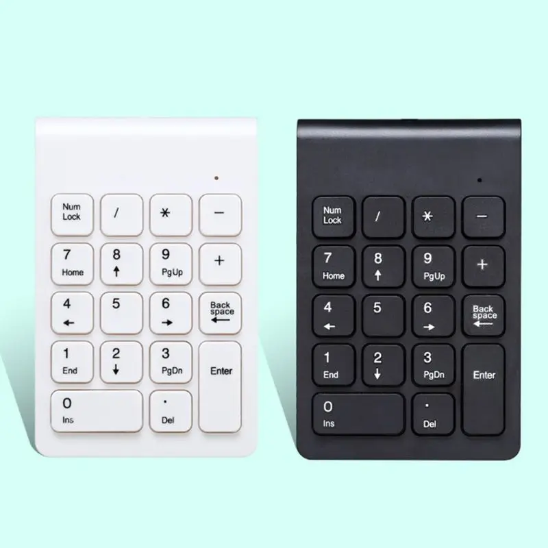 2.4GHz Wireless Numeric Keypad 18 Keys Digital Keyboard for Accounting Teller Laptop Tablets
2.4GHz Wireless Numeric Keypad 18 Keys Digital Keyboard for Accounting Teller Laptop Tablets