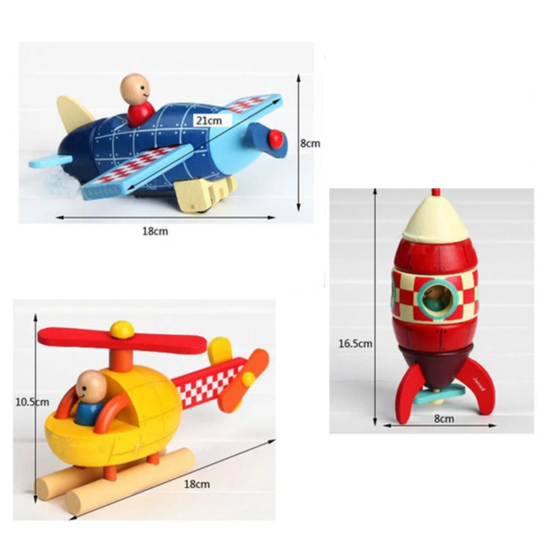 Wood 3d Toys Removal Disassembly Assembly Helicopter Rocket Puzzle Magnetic Wood Educational Toy Diecasts Assemble Toy Vehicles 
Wood 3d Toys Removal Disassembly Assembly Helicopter Rocket Puzzle Magnetic Wood Educational Toy Diecasts Assemble Toy Vehicles