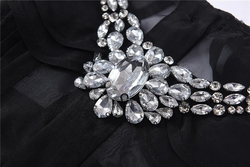 Women Designer Black Ball Gown Dress 2021 Summer Cute Crystal Beaded Peter Pan Collar Short Sleeve Dress birthday outfits
Women Designer Black Ball Gown Dress 2021 Summer Cute Crystal Beaded Peter Pan Collar Short Sleeve Dress birthday outfits