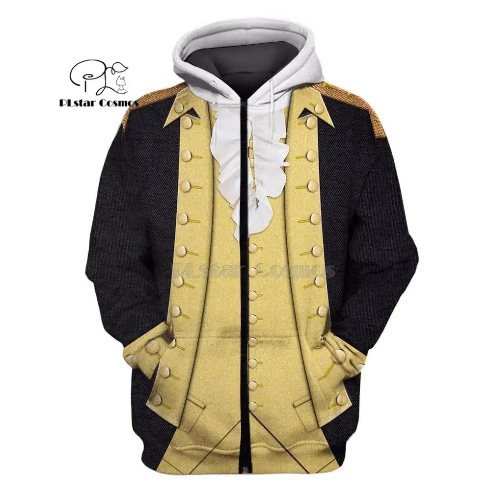 PLstar Cosmos Full-Print George Washington suite 3d hoodies/Sweatshirt Winter autumn funny Harajuku Long sleeve streetwear
PLstar Cosmos Full-Print George Washington suite 3d hoodies/Sweatshirt Winter autumn funny Harajuku Long sleeve streetwear