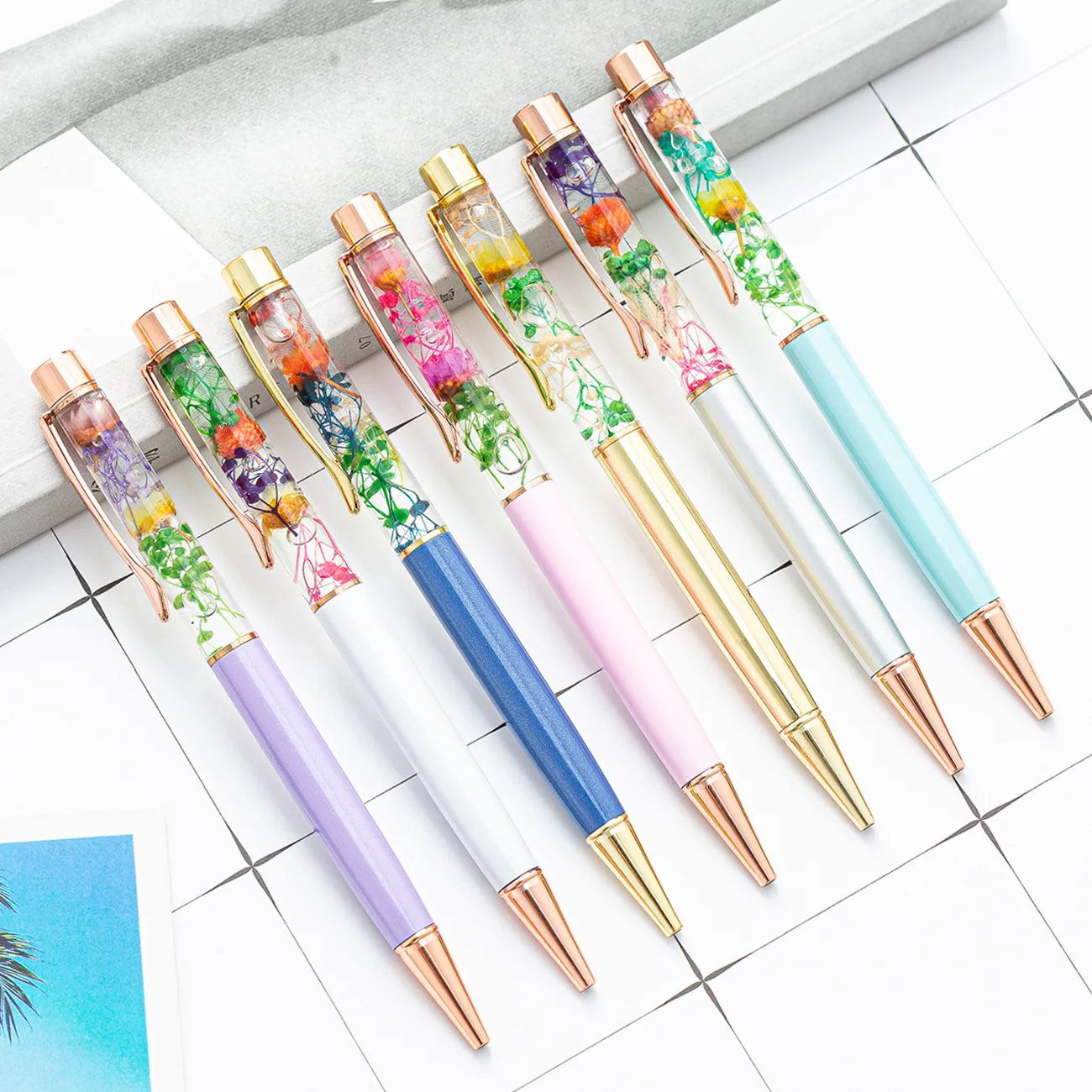 New Eternal Life Flower Oil Pen Metal Ballpoint Pen 1.0mm Black ink Pens For Gifts School Office Writting Supplies Stationery
New Eternal Life Flower Oil Pen Metal Ballpoint Pen 1.0mm Black ink Pens For Gifts School Office Writting Supplies Stationery