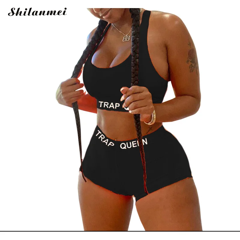 2020 Summer Sport Clothes Plus Size Short Set Solid Two Piece Set Sporting Running Breathable 2 Piece Pants Sets Womens Outfits
2020 Summer Sport Clothes Plus Size Short Set Solid Two Piece Set Sporting Running Breathable 2 Piece Pants Sets Womens Outfits