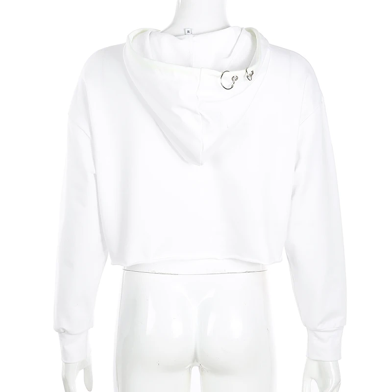 DropShipping Casual White Loose Cropped Hoodies Women Letter Printed Harajuku Sweatshirt Long Sleeve Sweat Shirt Sprint Autumn
DropShipping Casual White Loose Cropped Hoodies Women Letter Printed Harajuku Sweatshirt Long Sleeve Sweat Shirt Sprint Autumn