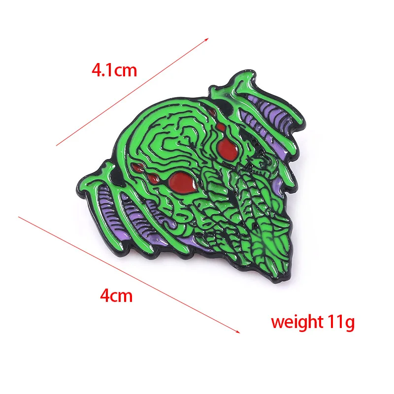 H.P. Lovecraft Cthulhu Lapel Pin Brooches The call of cthulhu mask badge Pins For Women Men Lapel Denim Shirt bags Hat Gifts
H.P. Lovecraft Cthulhu Lapel Pin Brooches The call of cthulhu mask badge Pins For Women Men Lapel Denim Shirt bags Hat Gifts