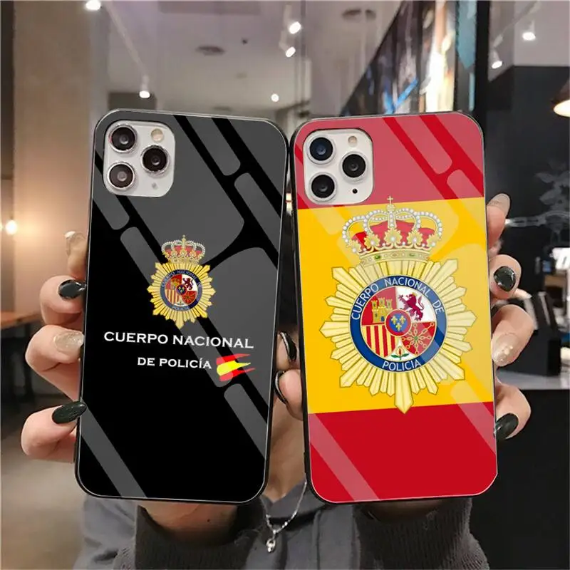 Spain National Police Flag Phone Case Tempered Glass For iPhone 12 Pro Max Mini 11 Pro XR XS MAX 8 X 7 6S 6 Plus SE 2020 Cover
Spain National Police Flag Phone Case Tempered Glass For iPhone 12 Pro Max Mini 11 Pro XR XS MAX 8 X 7 6S 6 Plus SE 2020 Cover
