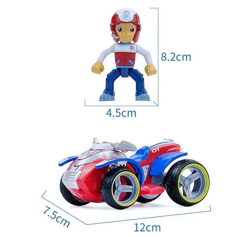 Paw Patrol Dog Set Cartoon Character Captain Ryder Action Figure Model Puppy Patrol Vehicle Patrulla Canina Kids Birthday Gift
Paw Patrol Dog Set Cartoon Character Captain Ryder Action Figure Model Puppy Patrol Vehicle Patrulla Canina Kids Birthday Gift