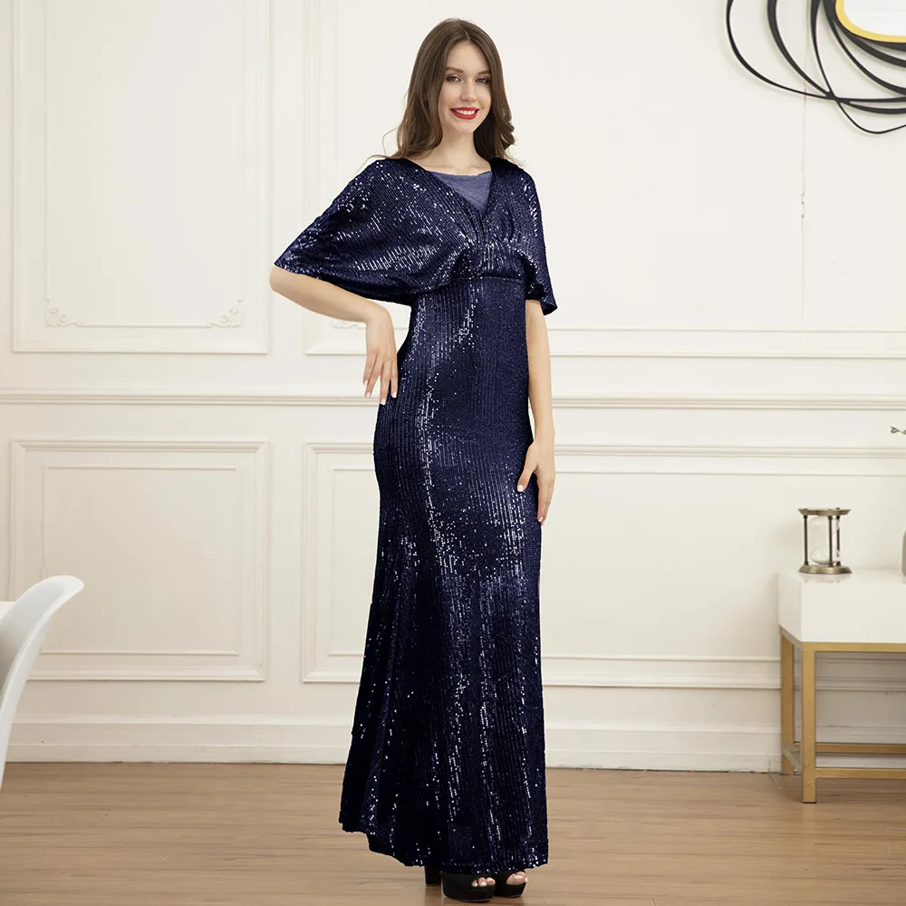 New women's fishtail dress sexy sequins celebrity banquet host dress long dress evening maxi dress mermaid party dress Vestidos
New women's fishtail dress sexy sequins celebrity banquet host dress long dress evening maxi dress mermaid party dress Vestidos