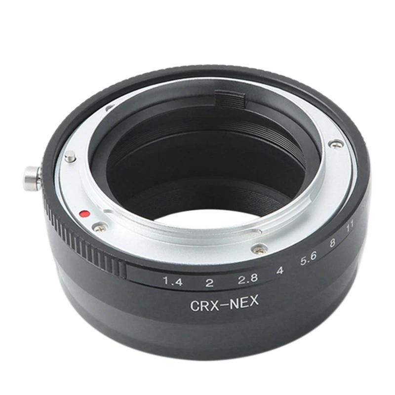 LEEDSEN CRX-NEX Lens Mount Adapter Camera Lens Focusing Ring for Connecting Contarex Lenses and Sony NEX Cameras
LEEDSEN CRX-NEX Lens Mount Adapter Camera Lens Focusing Ring for Connecting Contarex Lenses and Sony NEX Cameras