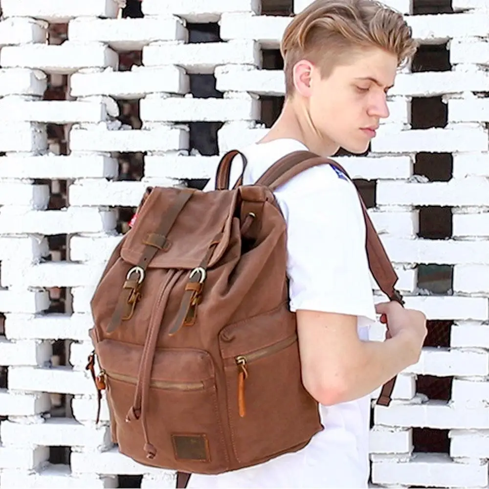 Men'S Travel Bags Shoulder Bags Vintage Rucksack Camping Waterproof AUGUR Men'S Backpack Outdoor Laptop Bag Student
Men'S Travel Bags Shoulder Bags Vintage Rucksack Camping Waterproof AUGUR Men'S Backpack Outdoor Laptop Bag Student