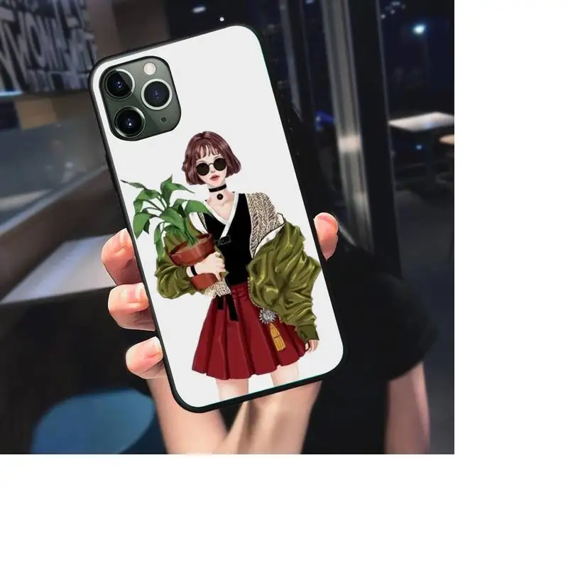 Cartoon Killer Leon Uncle Girl Phone Case For iphone 7 8 plus x xr xs 11 12 mini pro max Black Soft nax fundas cover
Cartoon Killer Leon Uncle Girl Phone Case For iphone 7 8 plus x xr xs 11 12 mini pro max Black Soft nax fundas cover