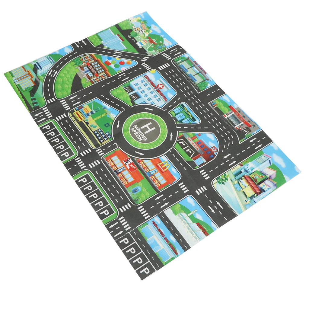 City Traffic Car Game Play Mat Rug Carpet Toy - Infant Kids Crawl Developmental
City Traffic Car Game Play Mat Rug Carpet Toy - Infant Kids Crawl Developmental