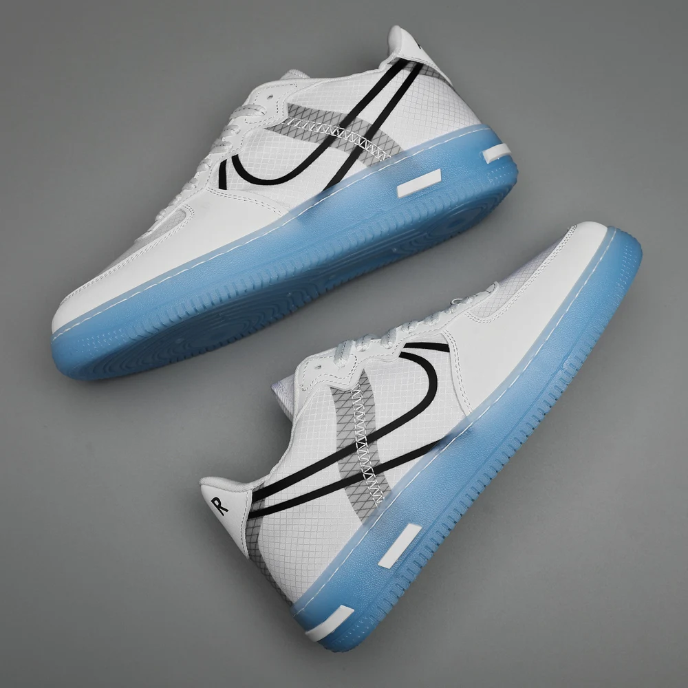 AJ1 Pscownlg Running shoes Breathable Cushioning Non-Slip Wearable Sports Shoes Gym Training Athletic Blue transparent sole
AJ1 Pscownlg Running shoes Breathable Cushioning Non-Slip Wearable Sports Shoes Gym Training Athletic Blue transparent sole