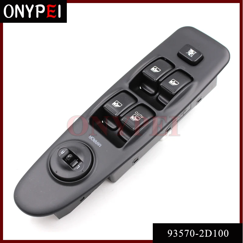 Главный выключатель управления мощностью 93570-2D100 93570-2D000 для Hyundai Elantra 935702D100 935702D000
Главный выключатель управления мощностью 93570-2D100 93570-2D000 для Hyundai Elantra 935702D100 935702D000